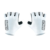 Guantes Ciclismo Cortos Bioracer Blancos